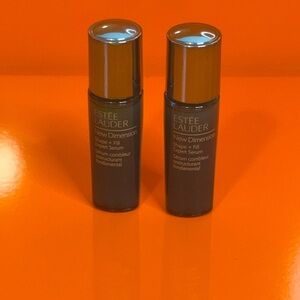 Estee Lauder New Dimension Serum Duo in Blue and Silver